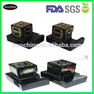 32cm Right-Handed Black Tefillin Box Set